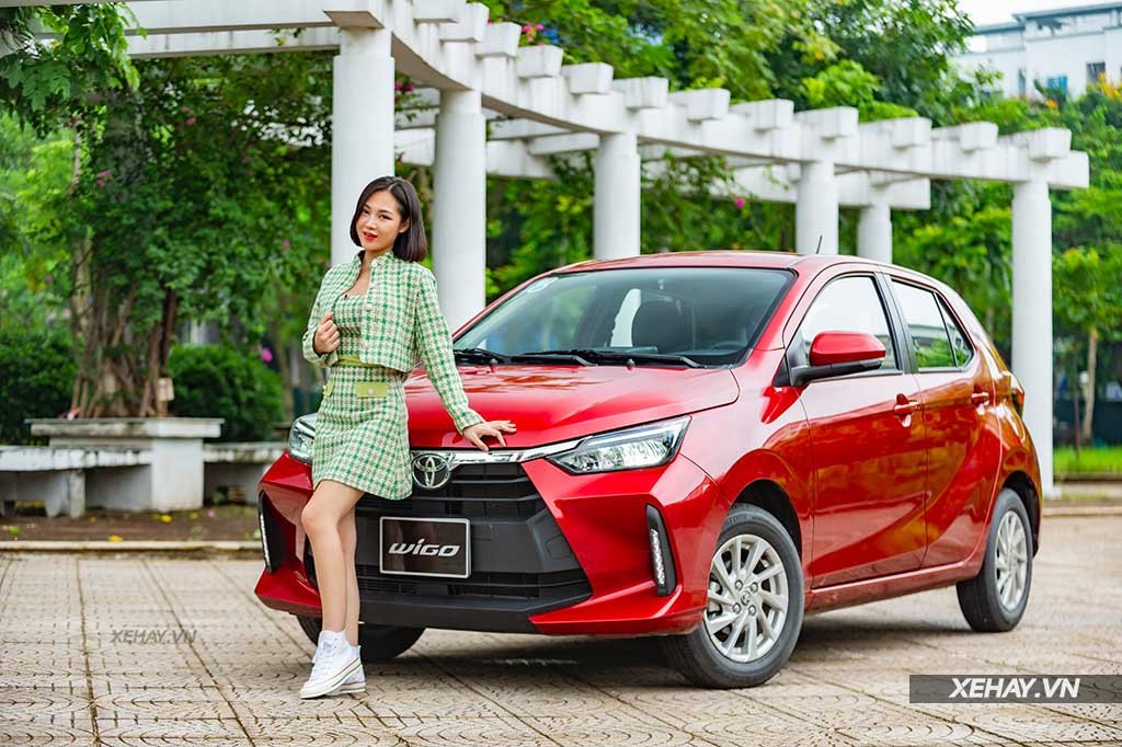 Đầu xe Toyota Wigo với kiểu dáng năng động